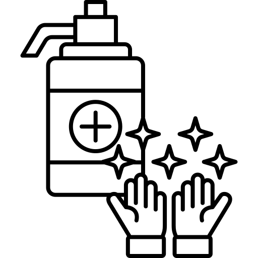 DHM Reinigung & Service – Reinigungsfirma – Symbol für Desinfektionsreinigung 