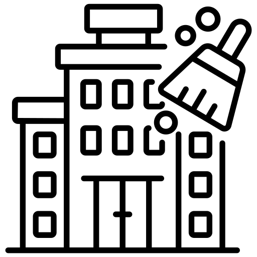 DHM Reinigung & Service – Reinigungsfirma – Symbol für Gebäudereinigung 